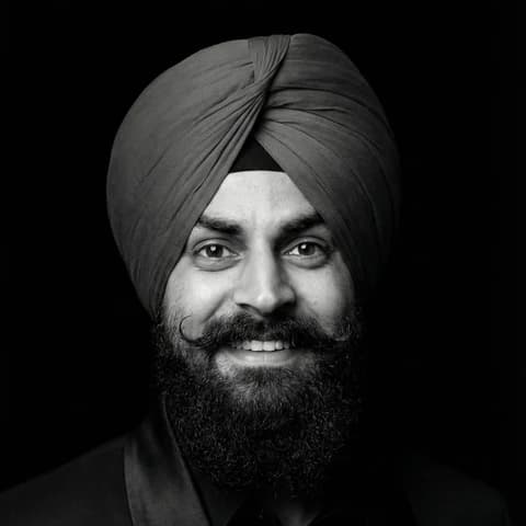 Portrait of Manpreet Singh